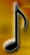 Click on the note for music