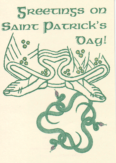St. Pat's Card