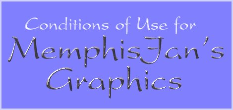 Conditions of Use for MemphisJan's Graphics