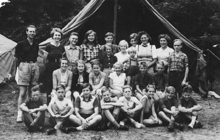 Holland camp group