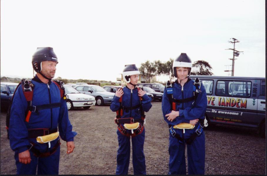 Me, Neil & Chris ready to go !