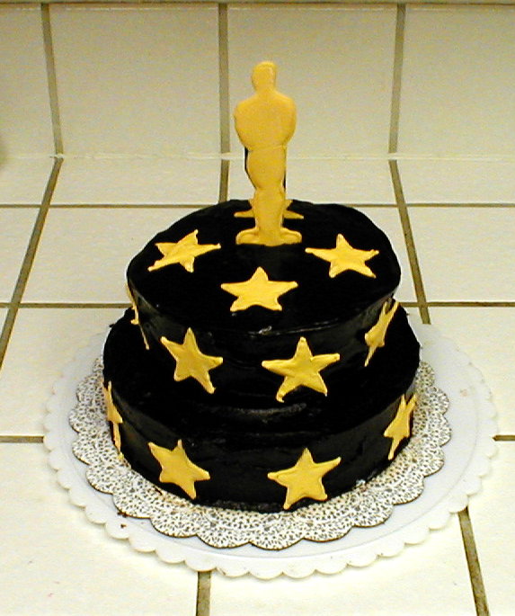 Oscar party cake