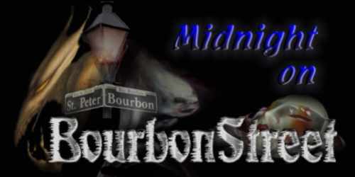 GeoCities BourbonStreet logo, halloween