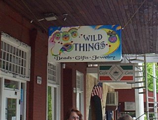 Wild Things Sign