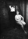 The painter Bella Mateeva and her model Marina