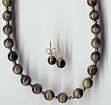 Jeweled necklace #j-100