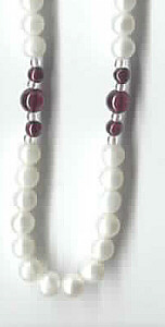 Jeweled necklace #j-104