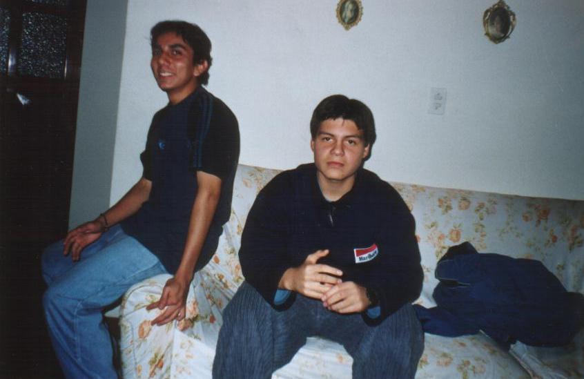 fernando y hugo, en sugestivas poses a lo modelos