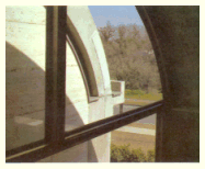 Detail at vault from library mezzanine