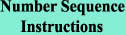 Number Sequence

     Instructions