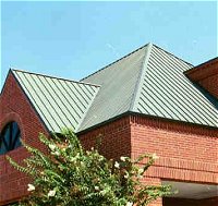 Metal enameled or Glazed roofs