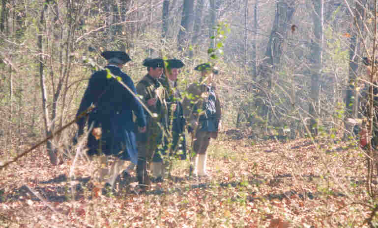 Soldiers drilling