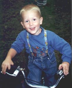 [riding bike]