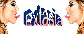 Meiden die het Extasia Logo Tongen! Jawel Lieve Kinderen!