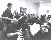 Photo of the members during a practice