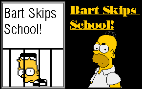 Bart Skips School