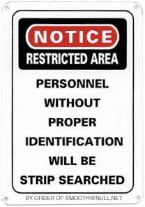 WARNING: RESTRICTED