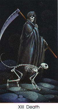 a picture of death.