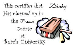 SBU Frames Diploma 11/15/99