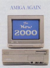 Commodore Amiga 2000 - na svojí dobu velice výkonný počítač