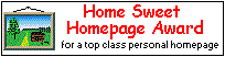 Home Sweet Home Page Award