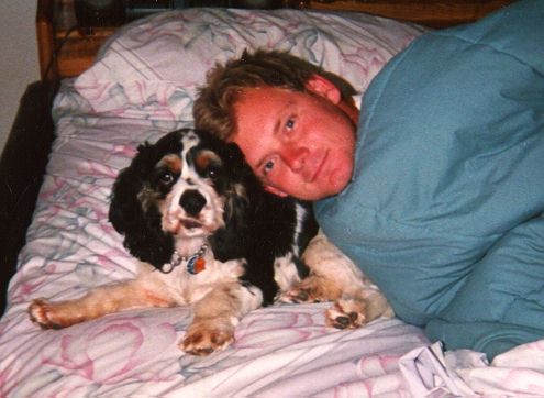 I always let the human sleep in MY bed