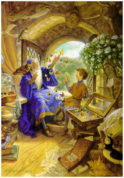 Merlin & Arthur - By Scott Gustafson