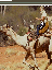 Arab on a camel