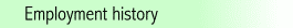 Employment History