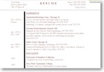 Resumes