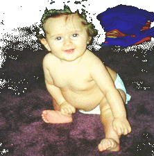 sitting up