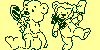 Teddy Bear Font (shapes)