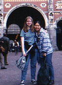 Diana and Kate in Amsterdam