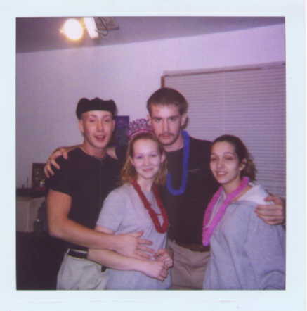 Shelly, Angie, Justin, and Me