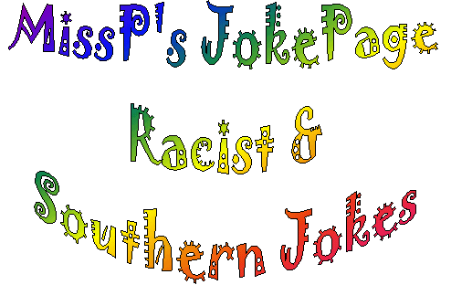 MissP's Racist & Southern Jokes