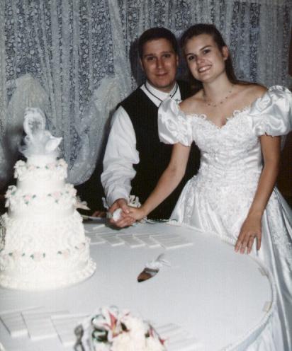 Cutting the cake