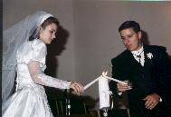 Lighting the candle
