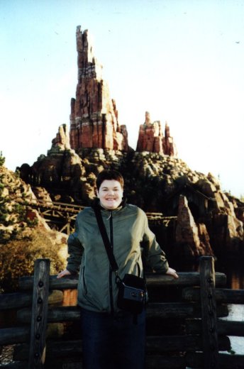Collette at Disneyland Paris