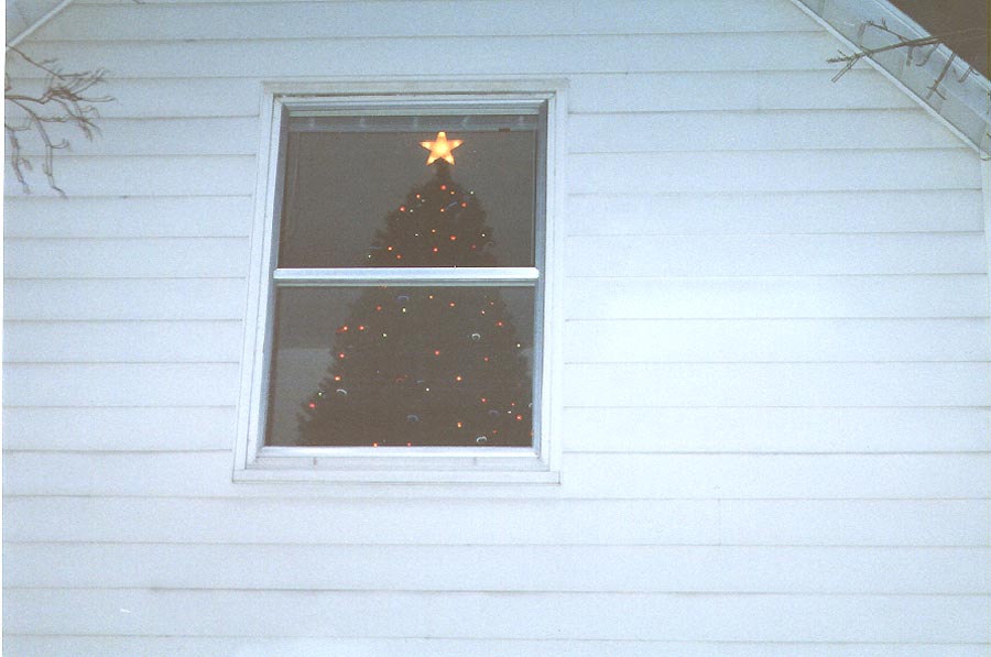 The front of my house from SR 23