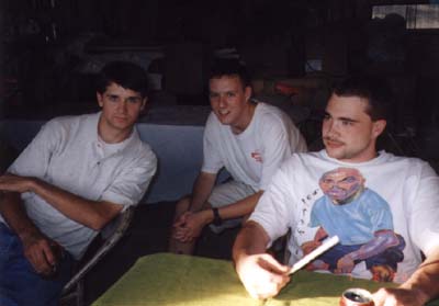 Me, Walczak, and Nick in July 1998