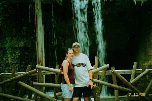 Lindsay and me in Gatlinburg, Tennessee
