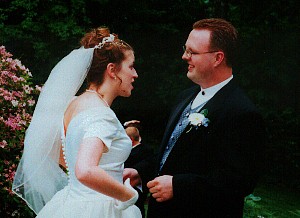 The newlyweds