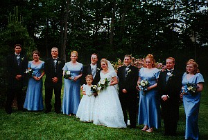 Thayer wedding, May 2000