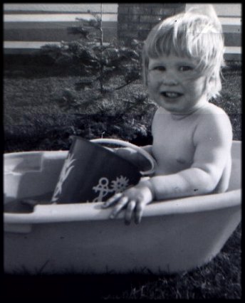 Lynda at 2 years old in 1970