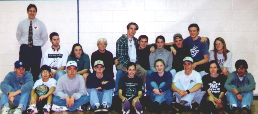 Badminton team 1997