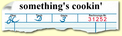 something's cookin'