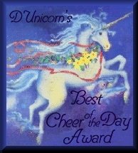 Best Cheer of the Day Award!