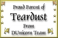 Teardusts certificate