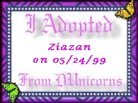 Ziazans certificate