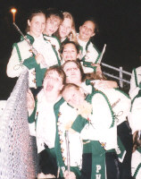 the flutes at a football game last year